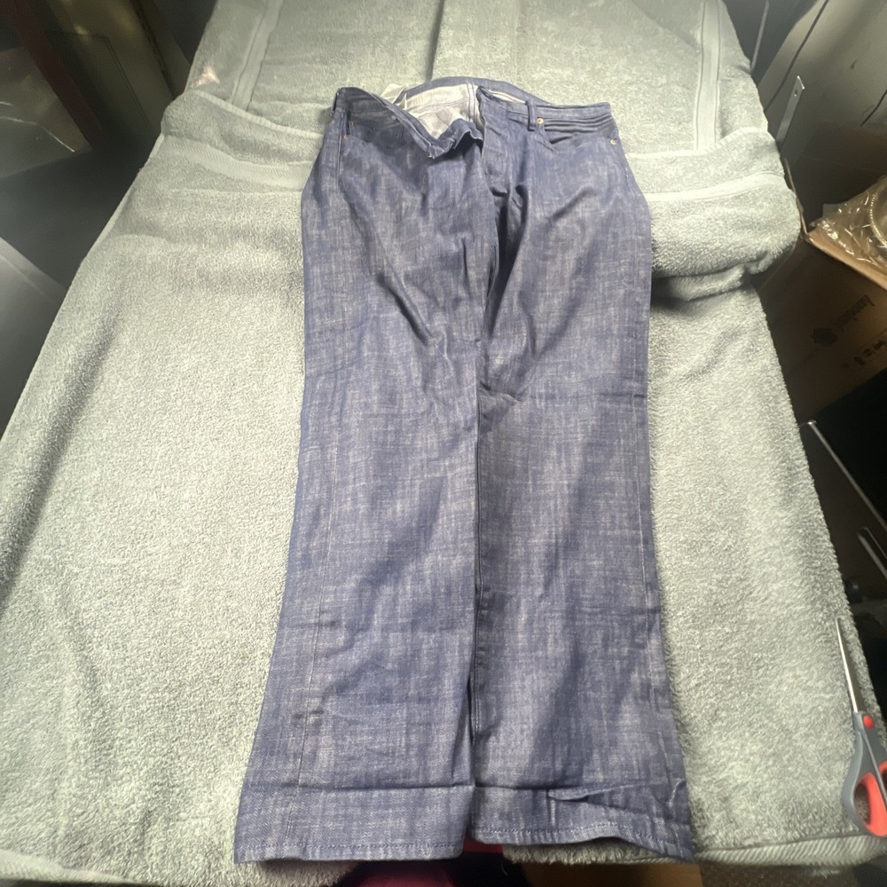 Levi's 501 XX White Oak Cone Denim Button Fly Jeans‎ Men's 36x32 Dark Wash